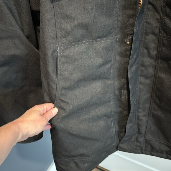 Carhartt Men's Arctic Extremes Warm Black Jacket EUC - Picture 7 of 15